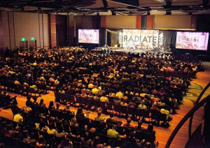 Over 900 students attended Radiate!